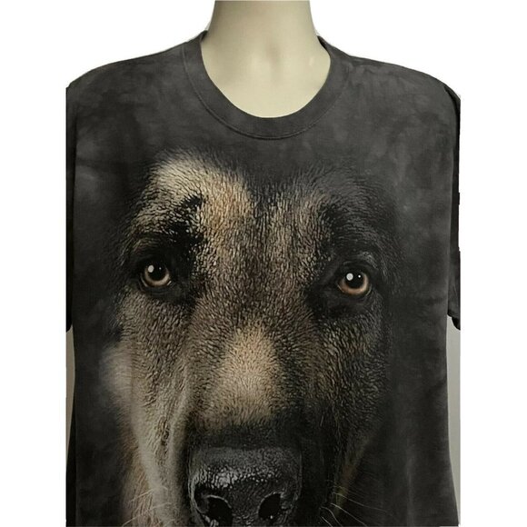 The Mountain Shepherd Dog Tie Dye Graphic Animal Print T-Shirt 2XL Cotton Unisex - Picture 4 of 6